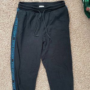 American eagle black sweatpants